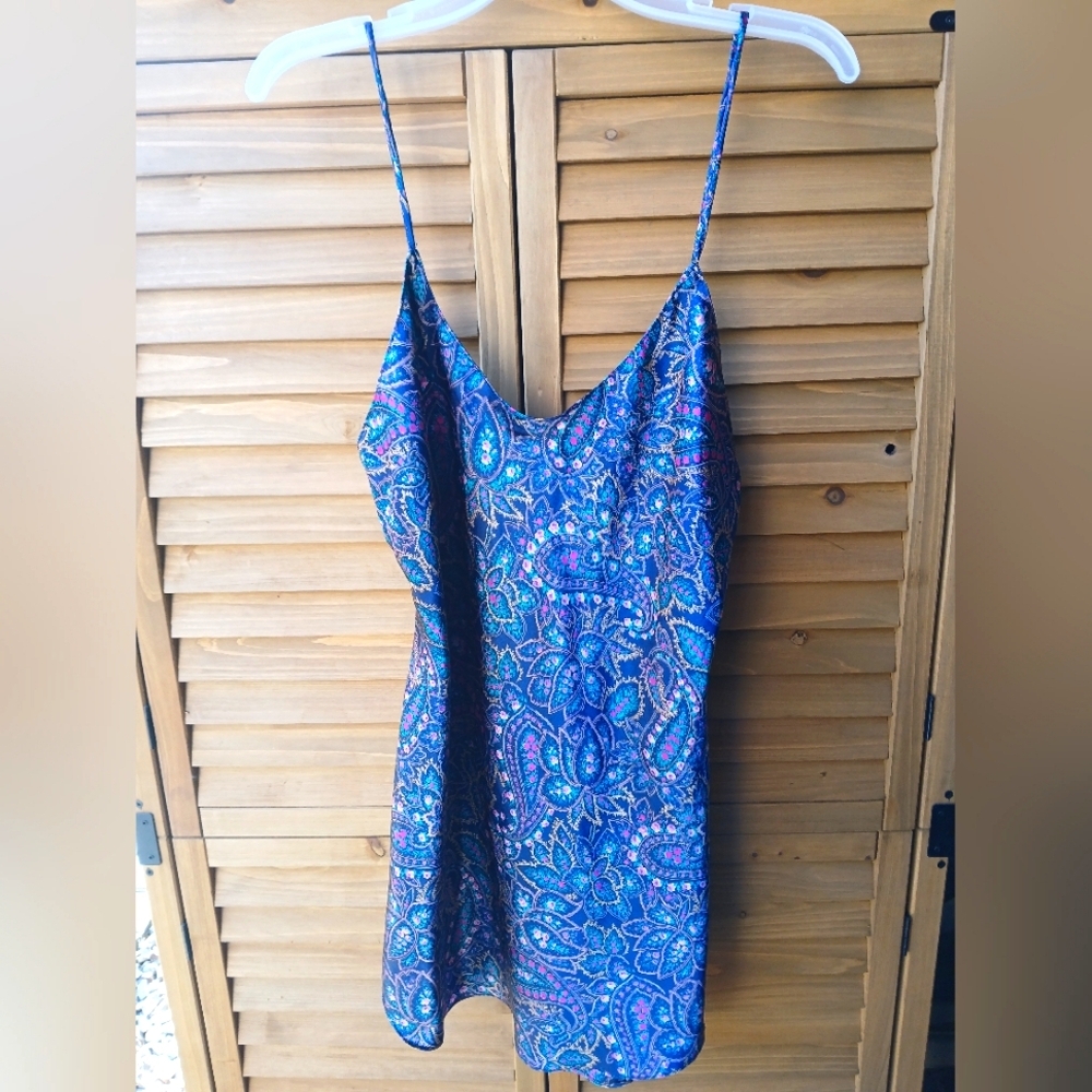 Circa 2000 Paisely Slip Dress